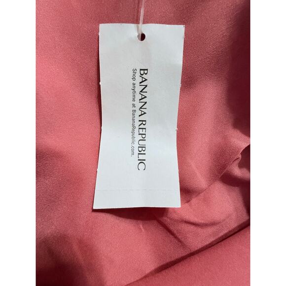 Banana Republic Pink Fringe Tweed Wrap Skirt – Size 12 – NWT - Picture 8 of 11